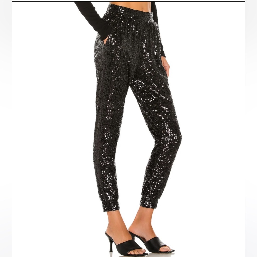 BB Dakota by Steve Madden Glitter End Joggers Size Small. NWOT. Inseam 26". NWT